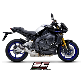 SC Project Exhaust Yamaha MT-10 CR-T Silencer + Stoneguard Grid 2022+