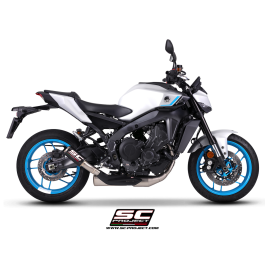 SC Project Exhaust Yamaha MT-09 3-1 Full System CR-T Silencer + Stoneguard Grid 2024+