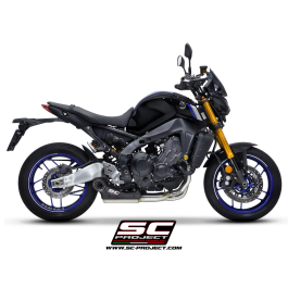SC Project Exhaust Yamaha MT-09 3-1 Full System STR-1 Silencer 2021-23