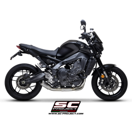 SC Project Exhaust Yamaha MT-09 3-1 Full System CR-T Silencer 2021-23