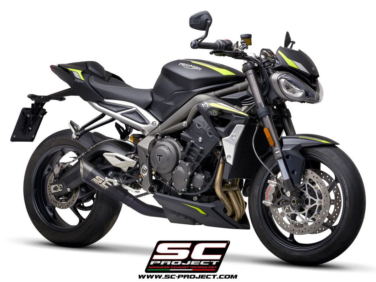 SC Project Exhaust Triumph Speed Triple S 660 S1 Silencer 2020-22