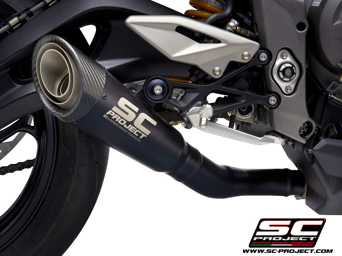 SC Project Exhaust Triumph Speed Triple S 660 S1 Silencer 2020-22