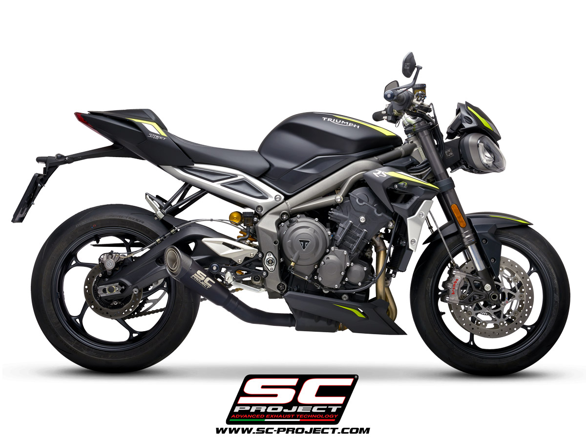 SC Project Exhaust Triumph Speed Triple S 660 S1 Silencer 2020-22