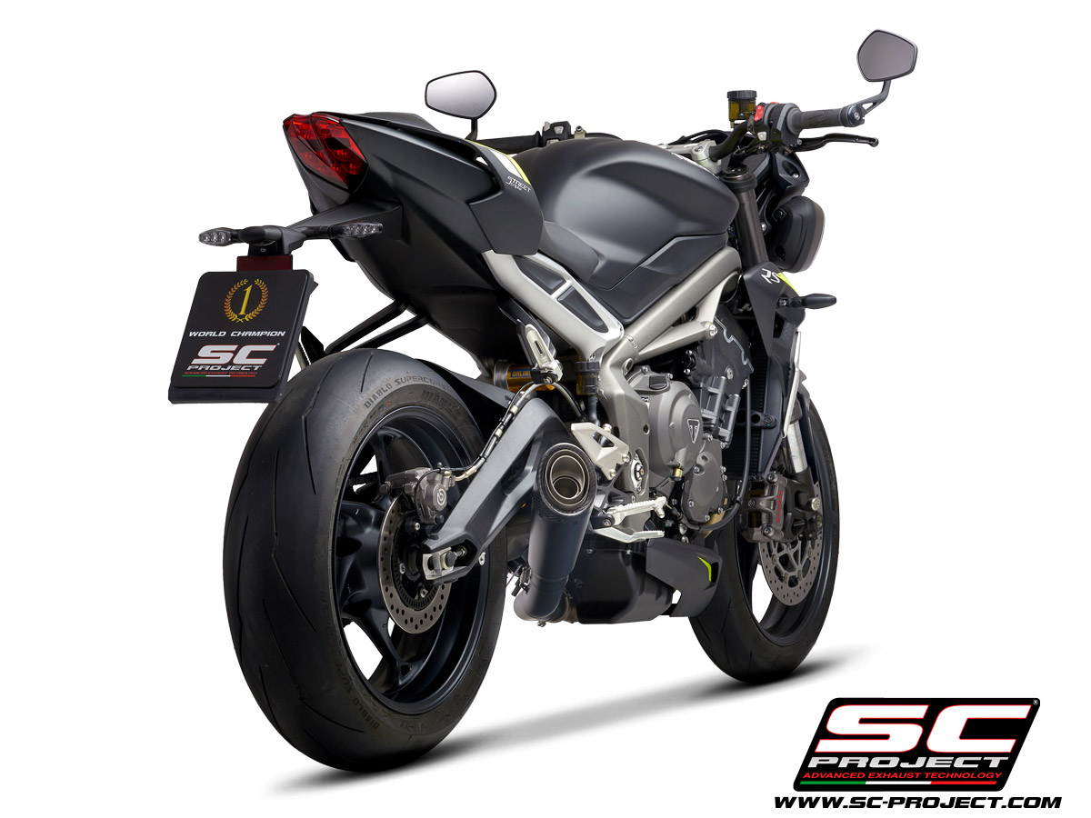SC Project Exhaust Triumph Speed Triple S 660 S1 Silencer 2020-22