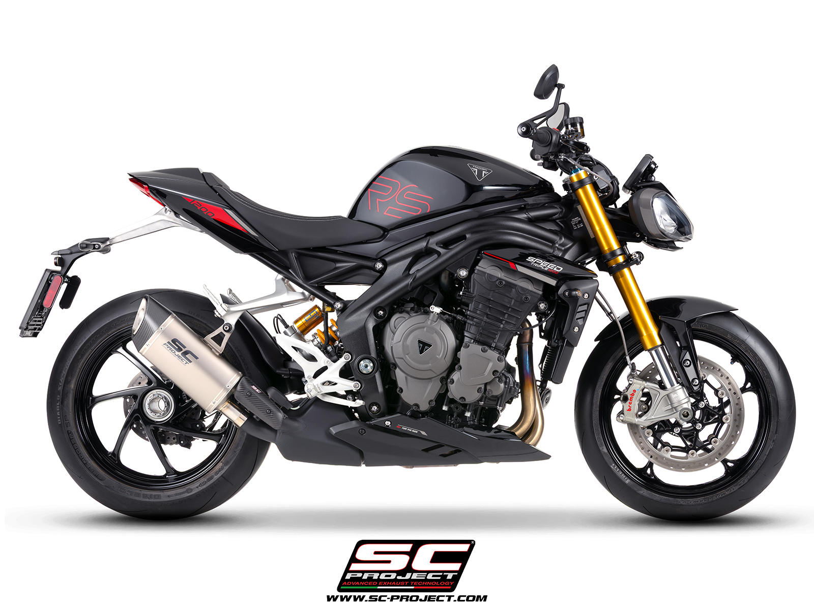 SC Project Exhaust Triumph Speed Triple 1200 RS SC1-R GT Silencer 2025+