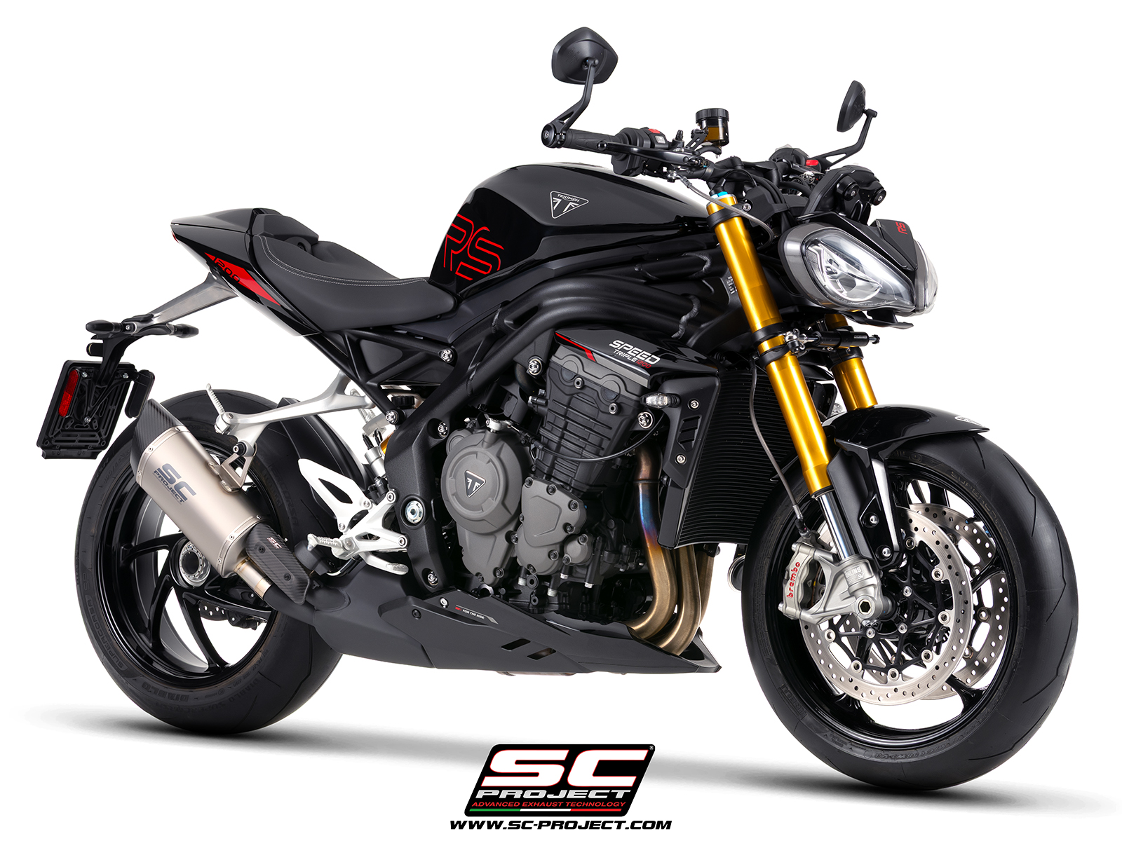 SC Project Exhaust Triumph Speed Triple 1200 RS SC1-R GT Silencer 2025+