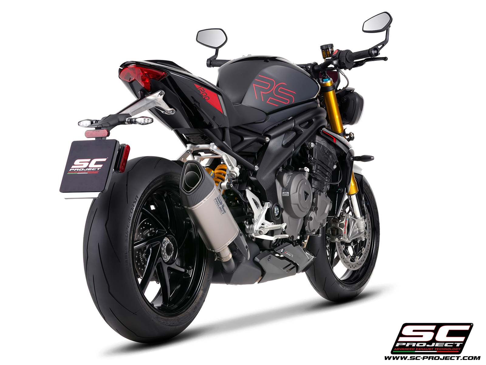SC Project Exhaust Triumph Speed Triple 1200 RS SC1-R GT Silencer 2025+