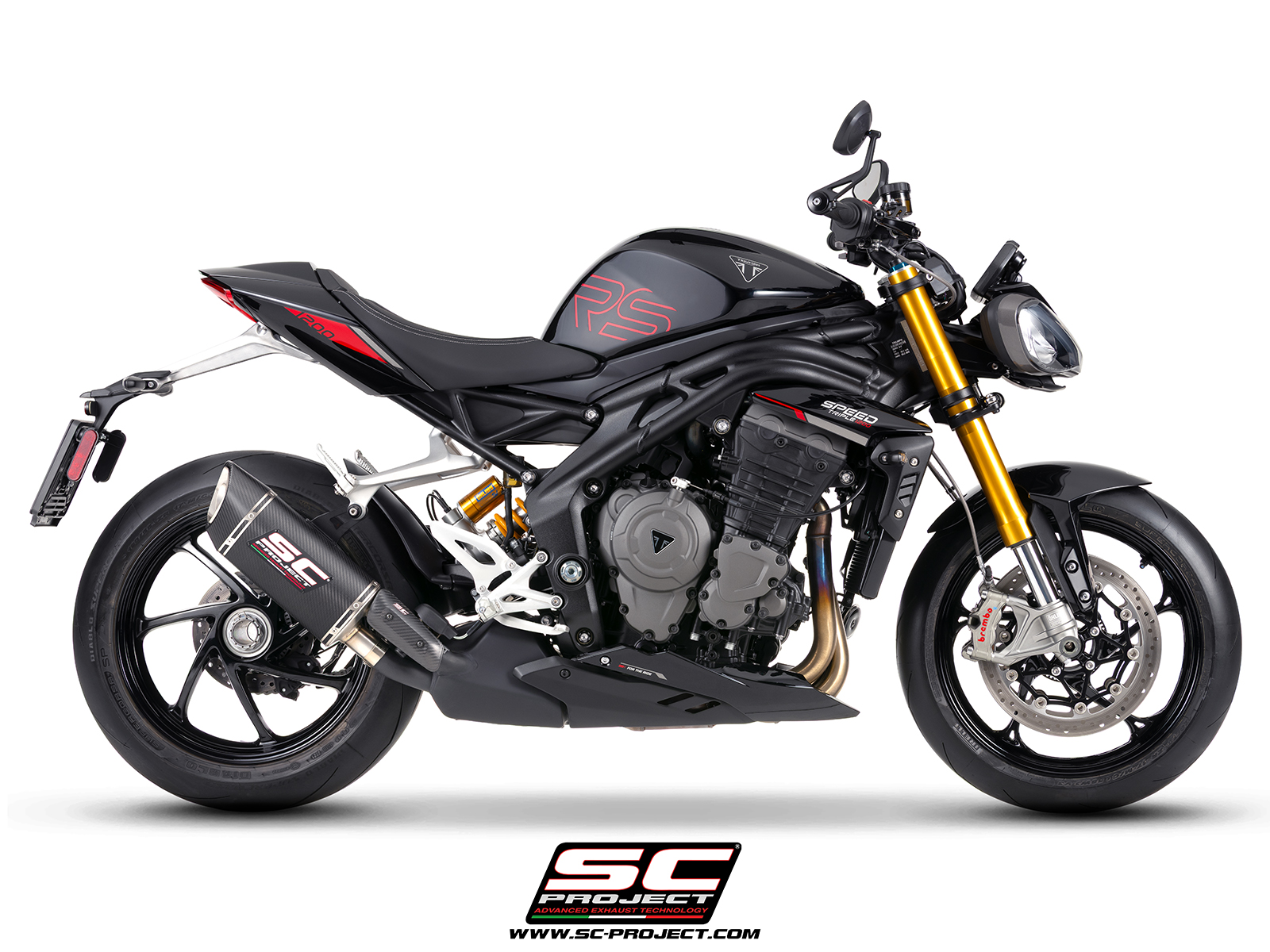 SC Project Exhaust Triumph Speed Triple 1200 RS SC1-R GT Silencer 2025+