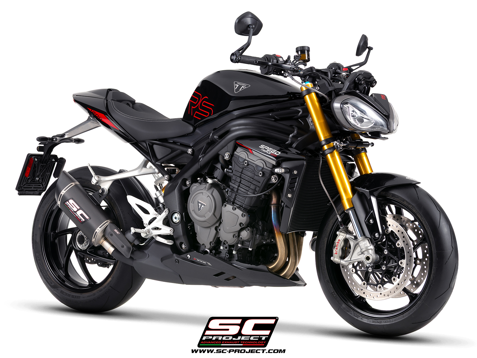 SC Project Exhaust Triumph Speed Triple 1200 RS SC1-R GT Silencer 2025+