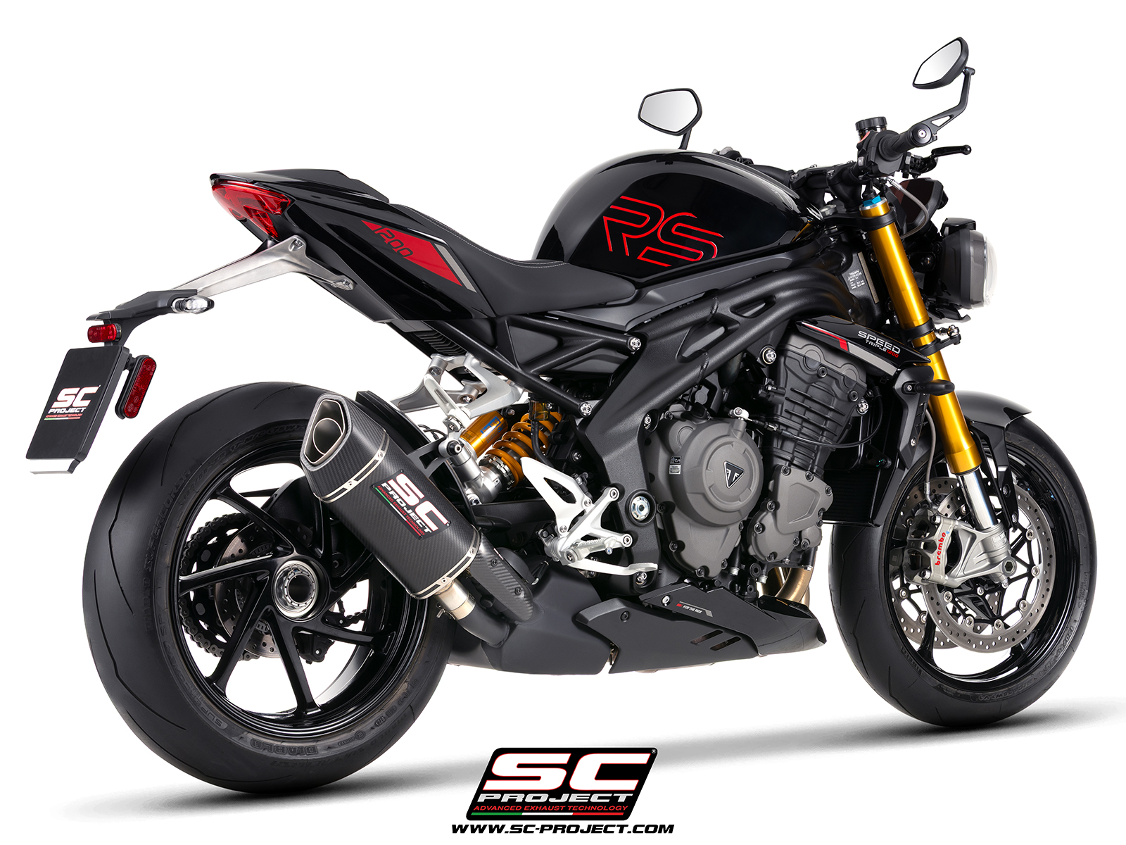 SC Project Exhaust Triumph Speed Triple 1200 RS SC1-R GT Silencer 2025+