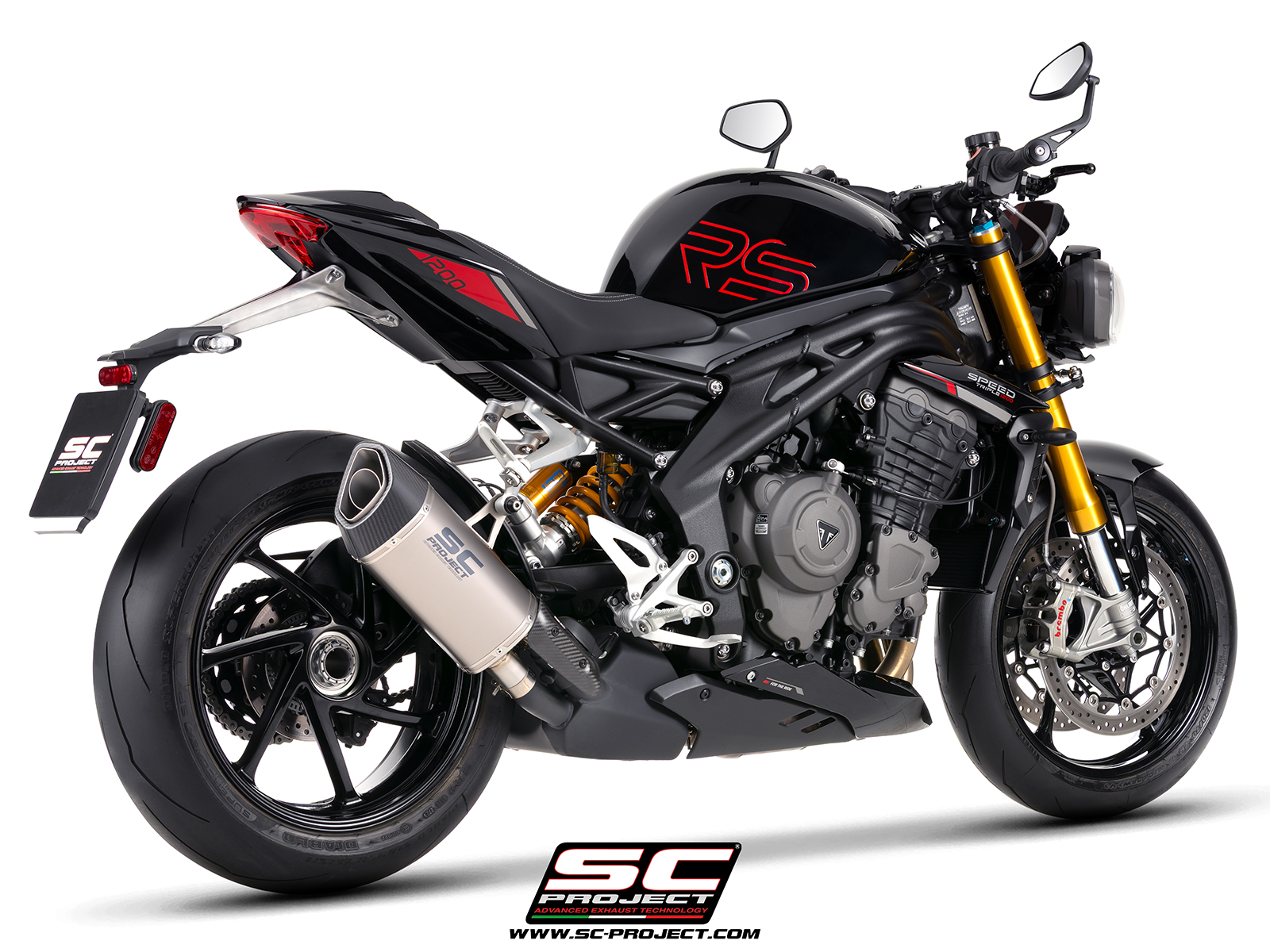 SC Project Exhaust Triumph Speed Triple 1200 RS SC1-R GT Silencer 2025+
