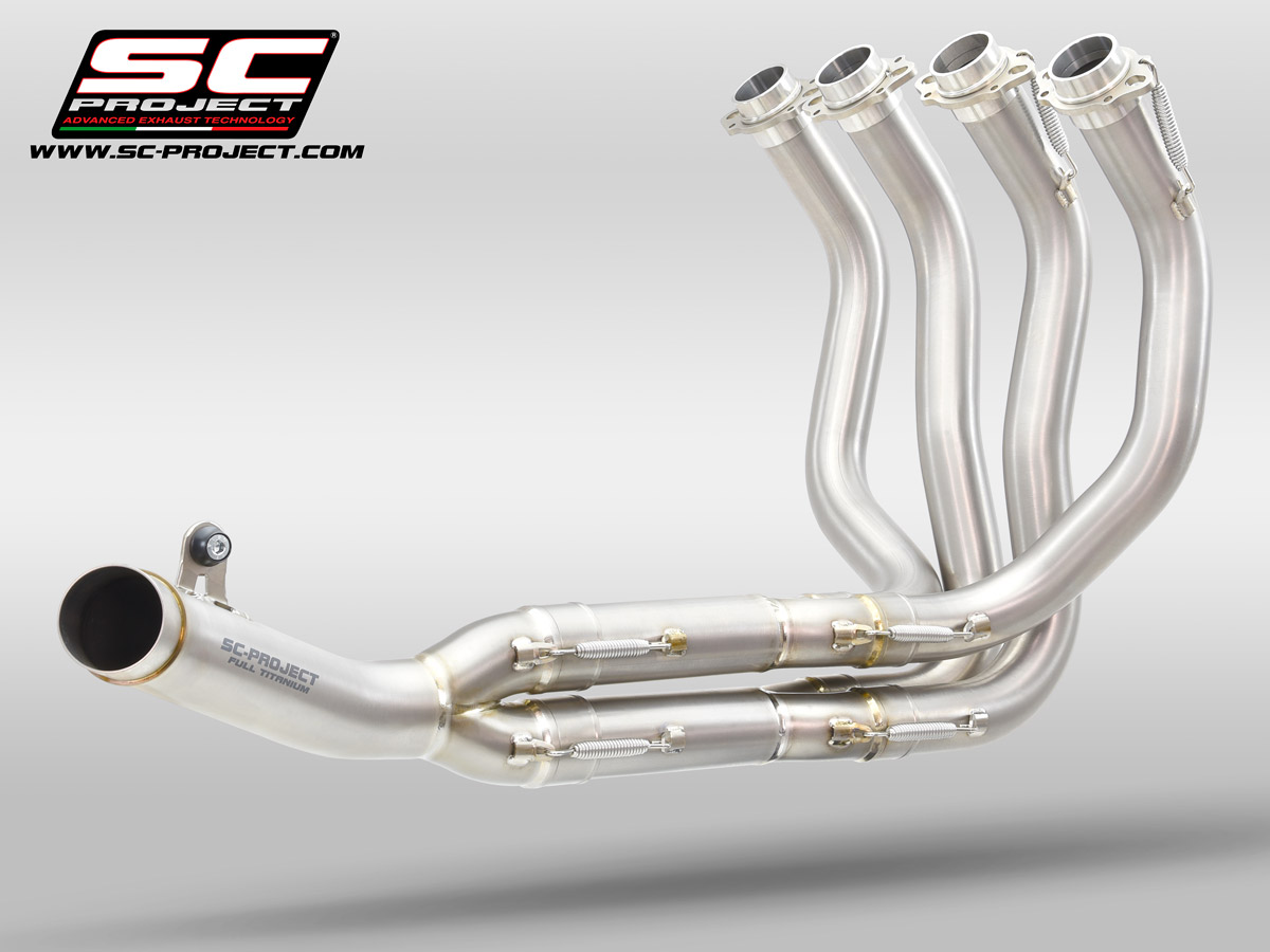 SC Project Exhaust Kawasaki Z900 4-2-1 Stainless Steel Headers 2025+