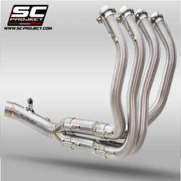 SC Project Exhaust Kawasaki Z900 4-2-1 Stainless Steel Headers 2025+ SC Project Exhaust Kawasaki Z900 4-2-1 Stainless Steel Headers 2025+