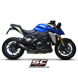 SC Project Exhaust Suzuki GSX-S1000 CR-T Silencer + Stone Guard Grid 2025+ SC Project Exhaust Suzuki GSX-S1000 CR-T Silencer + Stone Guard Grid 2025+