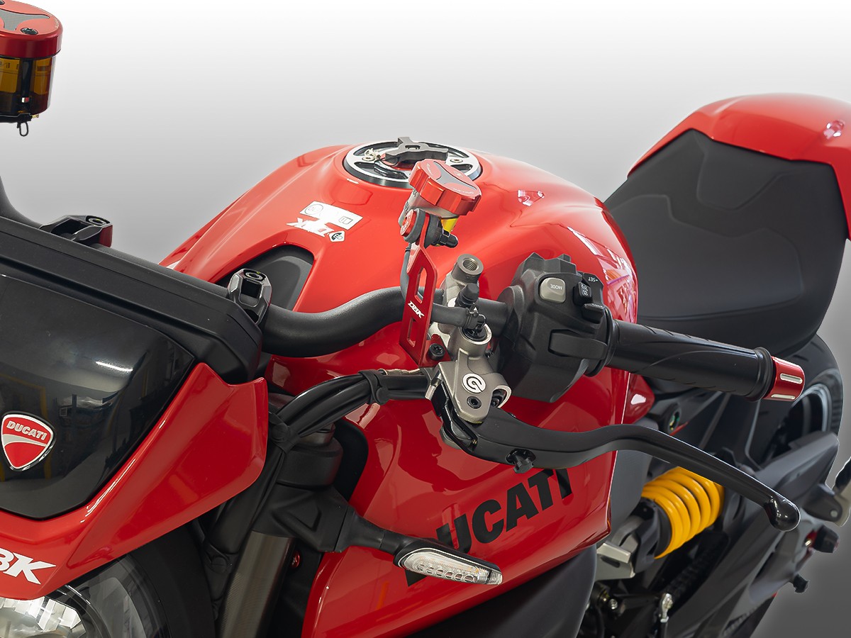 Ducabike Ducati Monster V2 Brake + Clutch Reservoir Brackets 2026+ - Image 6