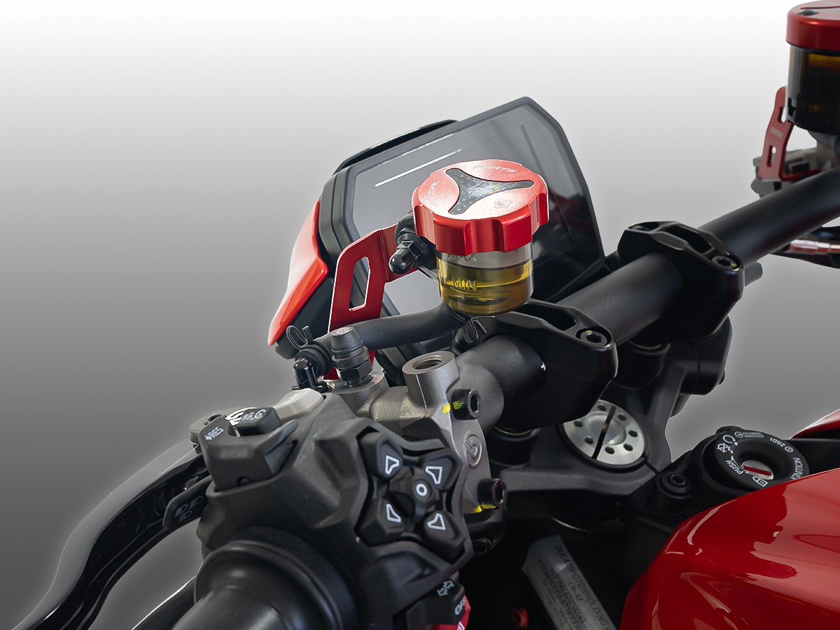 Ducabike Ducati Monster V2 Brake + Clutch Reservoir Brackets 2026+ - Image 5