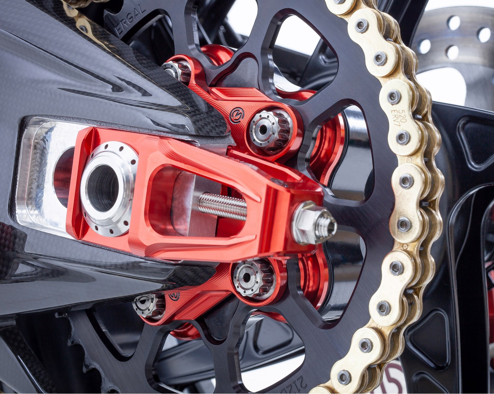 MotoCorse Ducati Titanium Rear Sprocket Nuts X5 - Image 5