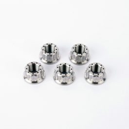 MotoCorse Ducati Titanium Rear Sprocket Nuts X5