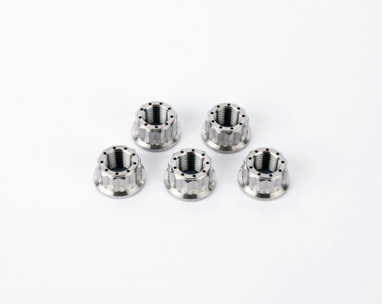 MotoCorse Ducati Titanium Rear Sprocket Nuts X5