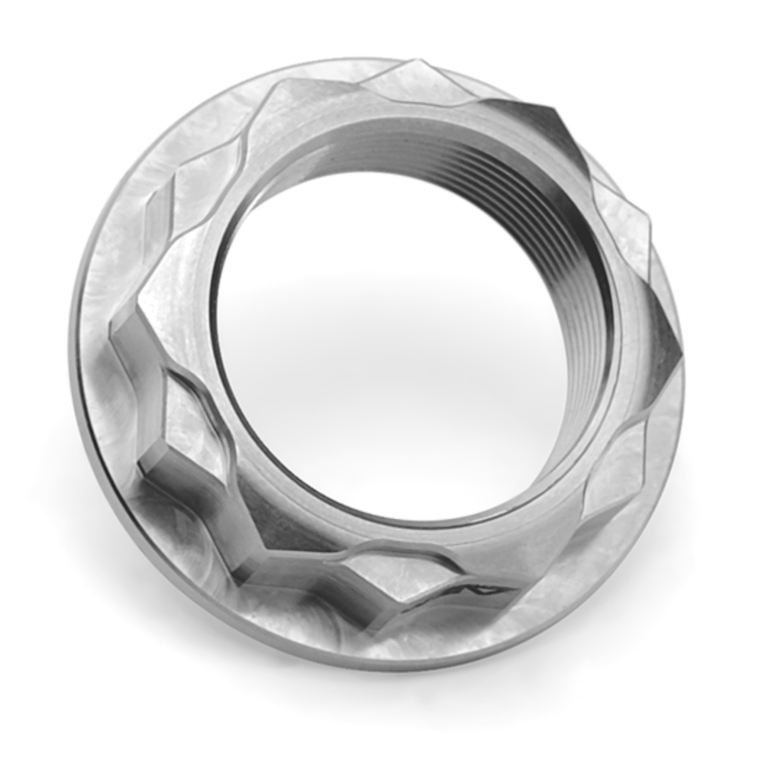 AEM Factory Ducati Panigale V4 / Streetfighter V4 Titanium Rear Wheel Nut - Image 2