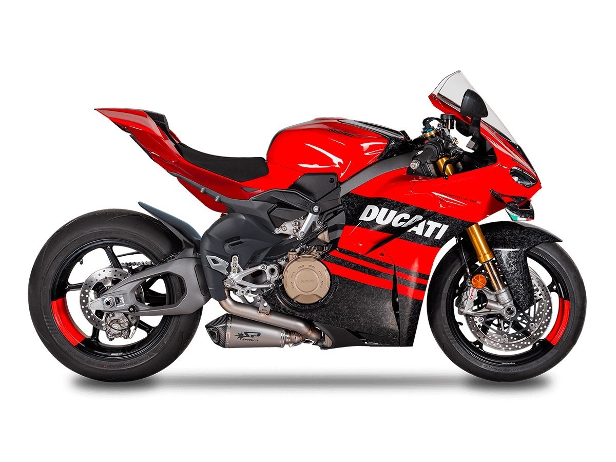 Spark Exhaust Ducati Panigale V4 KINOX EVO 3/4 Titanium Silencers 2025+ - Image 2